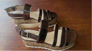 Zara Trafaluc plateau sandalen M:39 beschikbaar voor biedingen