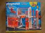 Brandweerkazerne Playmobil, Kinderen en Baby's, Speelgoed | Playmobil, Complete set, Zo goed als nieuw, Ophalen