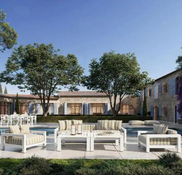 EXCLUSIEVE TUINMEUBELEN Eichholtz Loungesets tuinsets tafel beschikbaar voor biedingen
