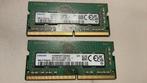 Twee stuks van 8GB DDR4 ramgeheugen, Ophalen of Verzenden, Zo goed als nieuw, DDR4