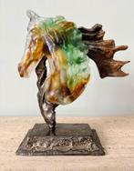 Sculptuur uit brons en glaspasta - Yves Lohe, Antiek en Kunst, Kunst | Beelden en Houtsnijwerken, Ophalen