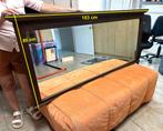 Wandspiegel massief hout, Huis en Inrichting, Woonaccessoires | Spiegels, Ophalen, 125 cm of meer, Zo goed als nieuw, Minder dan 100 cm