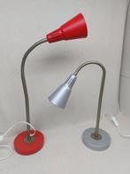 Vintage ikea KVART lampen, rood en grijs, Huis en Inrichting, Lampen | Wandlampen, Ophalen of Verzenden, Zo goed als nieuw