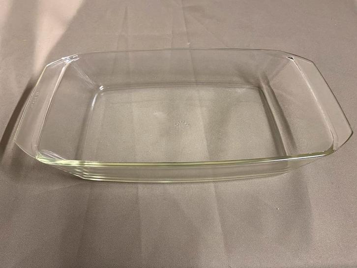 Rechthoekige glazen schotel, Huis en Inrichting, Keuken | Potten en Pannen, Gebruikt, Overige typen, Glas, Ophalen