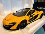 MCLAREN P1 2013 AUTOART 1/12 VOLCANO YELLOW GEEN 1/18, Ophalen of Verzenden, Nieuw, 1:9 t/m 1:12, Auto