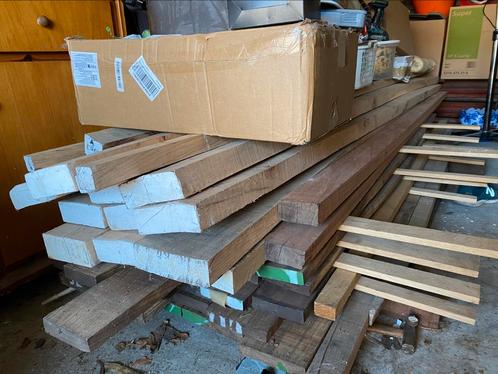 Eiken balken, Doe-het-zelf en Bouw, Hout en Planken, Nieuw, Balk, Eiken, 300 cm of meer, 25 tot 50 mm, Ophalen