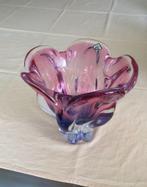 Uniek kom van handgeblazen glas (Chribskà/CZ), Ophalen, Schaal, Rond, Glas