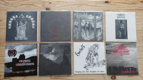 13 black metal 7" vinyl, Cd's en Dvd's, Vinyl | Hardrock en Metal, Zo goed als nieuw, Verzenden