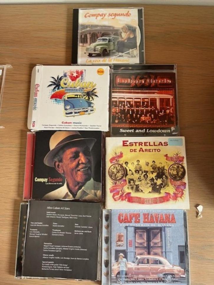 15 tal  cds cuba  italie frankrijk spanje, Cd's en Dvd's, Cd's | Latin en Salsa, Zo goed als nieuw, Ophalen of Verzenden