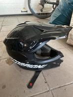 Zwarte helm van scorpion, Motoren, Ophalen