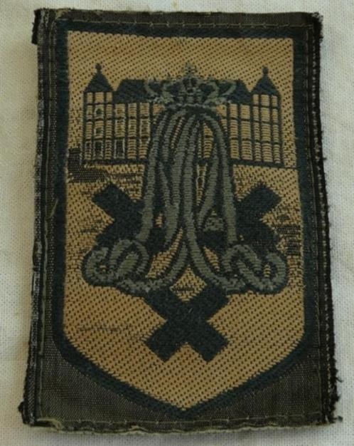 Embleem, Mouw, GVT, KMA, 2de model, KL, jaren'90.(Nr.1), Verzamelen, Militaria | Algemeen, Landmacht, Embleem of Badge, Ophalen of Verzenden