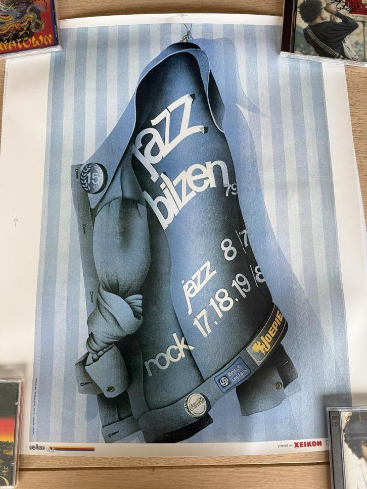Jazz Bilzen affiches, Verzamelen, Posters, Nieuw, Muziek, Ophalen of Verzenden