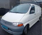 VRACHTWAGEN-TOYOTA HIACE LONG-D4D-1ER EIGENAAR-147000KM, 4 deurs, Wit, Grijs, Particulier