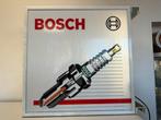 BOSCH Bougie reclame lichtbak, Verzamelen, Merken en Reclamevoorwerpen, Ophalen, Gebruikt, Lichtbak of (neon) lamp