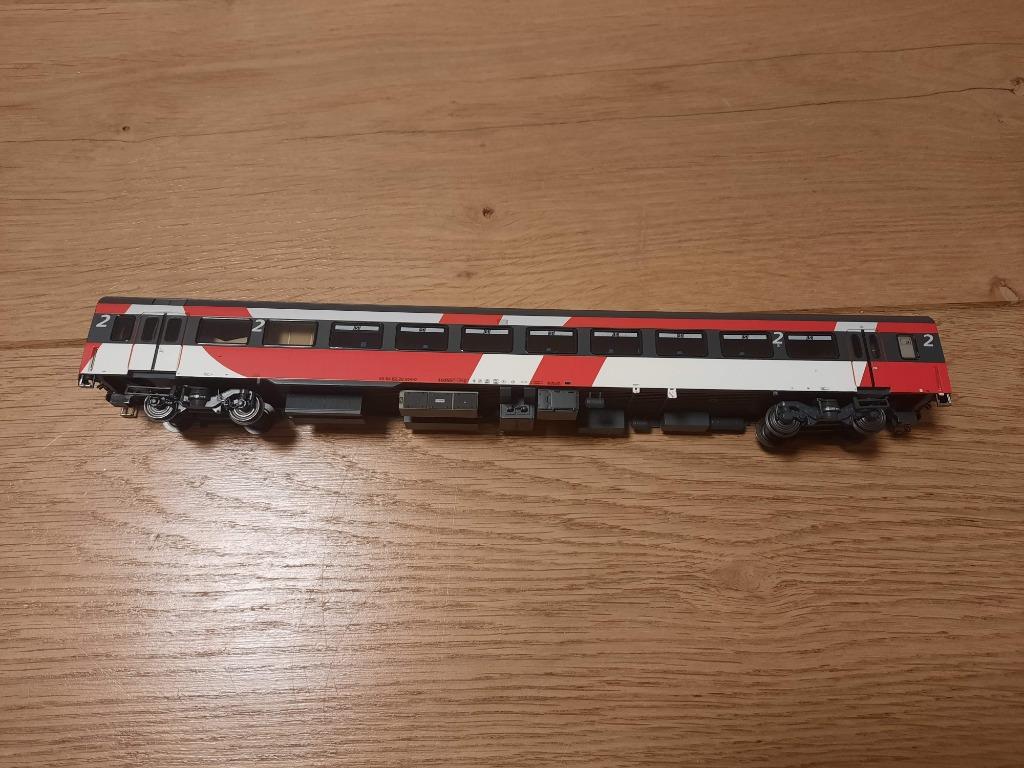 Voiture ICRm B 2ème Classe Fyra, NS - LSMODELS 44066-1 - HO 1/87 Ep V