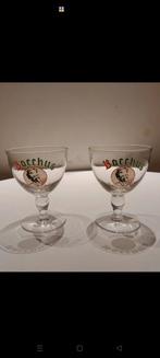 2 prima bierglazen Bacchus. 6€  voor de twee, Ophalen of Verzenden, Zo goed als nieuw