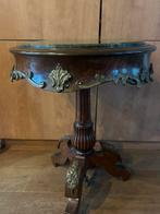 Belle table avec plateau en marbre, Enlèvement ou Envoi