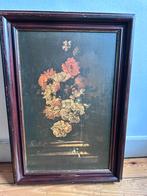 Schilderij met bloemen, Antiek en Kunst, Ophalen