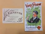 Oude genever etiketten Henri Fransman Ninove, Verzamelen, Ophalen of Verzenden, Zo goed als nieuw, Verpakking