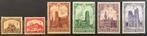 Nrs. 267-272. 1928. MH*. Kathedralenreeks. OBP: 35,00 euro., Postzegels en Munten, Postzegels | Europa | België, Spoor van plakker