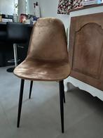 Chaises de salle à manger camel, Maison & Meubles, Chaises, Enlèvement ou Envoi, Comme neuf