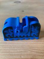 Lego Dragonmaster barding blauw, Verzenden, Gebruikt, Losse stenen, Lego