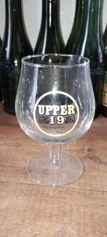 Brouwerij bier antiek glas Upper 19 Wieze beschikbaar voor biedingen