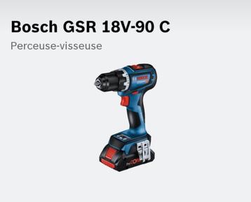 Perceuse visseuse+ bitset Bosch, Enlèvement, Neuf, Perceuse