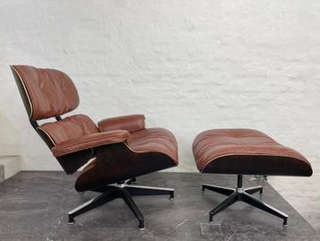 Eames Herman Miller lounge chair en ottoman