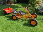 Gokart vintage, 2 persoons embrechts met aanhangwagen, Ophalen, Gebruikt, Overige merken, Met kar of aanhanger