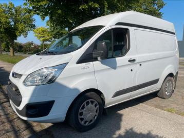 Ford  Transit Custom, bjaar:2017, 2.0td, 96kw, airco, E6b, 