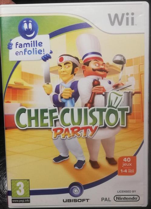 BXL À donner: jeux WII 2+1 gratuit "Chef Cuistot Party", Consoles de jeu & Jeux vidéo, Jeux | Nintendo Wii, Utilisé