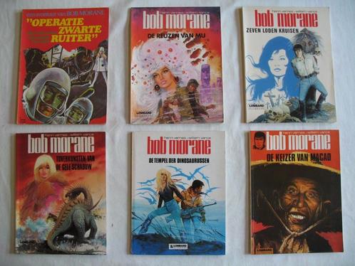 Bob Morane, 19 stuks, 11 x 1ste druk, Boeken, Stripverhalen, Zo goed als nieuw, Meerdere stripboeken, Ophalen of Verzenden