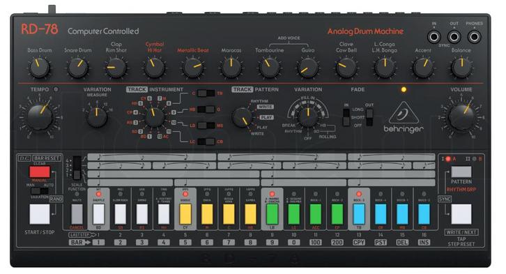 Behringer RD-78 Analog Drum Computer (Nieuw), Muziek en Instrumenten, Drumcomputers, Nieuw, Overige merken, Ophalen of Verzenden