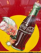 Emaille Coca Cola Bord, Ophalen