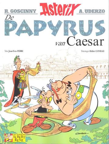 Asterix nr 36 - De papyrus van Caesar - met luxeprent. beschikbaar voor biedingen