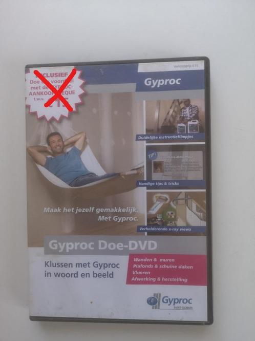 DVD Gyproc - Doe DVD - klussen met Gyproc in woord en beeld, Cd's en Dvd's, Dvd's | Actie, Ophalen of Verzenden