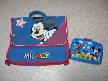 Malette + boite à tartines Mickey