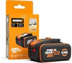WORX | Batterij 20V 4Ah |compatibel met WORX gereedschappen