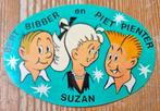 Piet Pienter en Bert Bibber oude sticker Pom, Verzamelen, Ophalen of Verzenden, Overige figuren, Zo goed als nieuw, Plaatje, Poster of Sticker