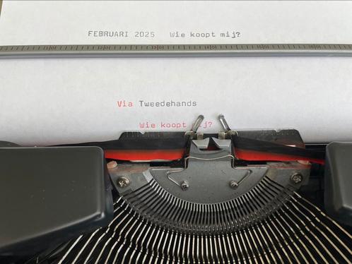 Schrijfmachine Brother Deluxe 220 retro / werkend, Diversen, Typemachines, Zo goed als nieuw, Ophalen