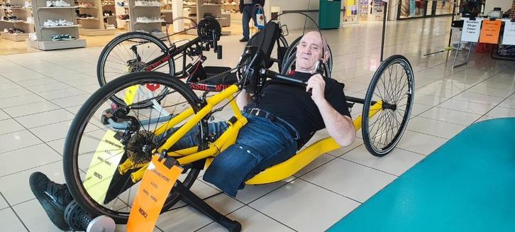 Handbikes, ligfiets, Fietsen en Brommers, Fietsen | Ligfietsen, Gebruikt, Overige merken, Verzenden