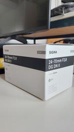 Objectief Sigma 24-70mm F2.8 DG DN II - Nieuwe, Audio, Tv en Foto, Foto | Lenzen en Objectieven, Ophalen of Verzenden, Nieuw, Zoom