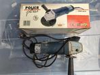 power plus slijp schijf machine, Ophalen of Verzenden, Gebruikt, Rechte handslijpmachine