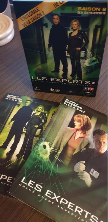 DVD Les experts Saison 2 disponible aux enchères