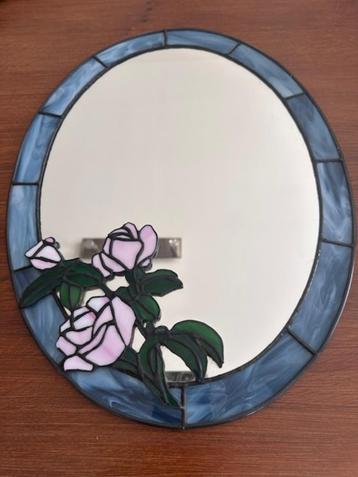 2 Spiegels - Tiffany stijl  - Glas-in-lood  beschikbaar voor biedingen