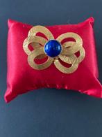 Broche ancienne, Comme neuf, Bleu