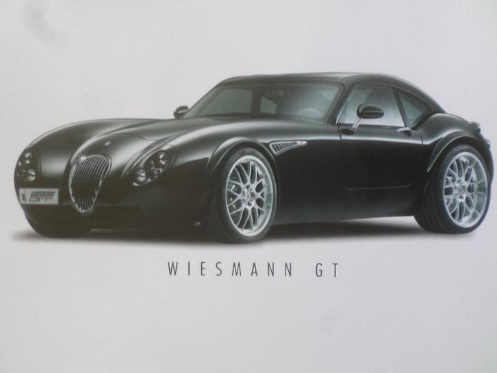 Wiesmann GT Brochure, Boeken, Auto's | Folders en Tijdschriften, Ophalen of Verzenden