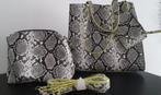 Sac simili cuir effet python, trousse, pochette, bandoulière, Handtassen en Accessoires, Tassen | Damestassen, Ophalen, Nieuw