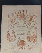 Oud muziekblad Baby Polka, Ophalen of Verzenden